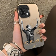 Ucuc Oppo A6 Pro 4g/5g Uyumlu Sert Akrilik Arka Silikon Kenar Lens Koruma Şık Baskı Kılıf