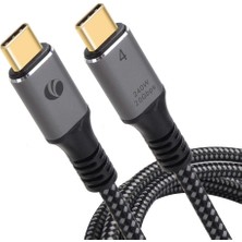  vcom cu521m-2.0 type-c usb4 20gbps data 240w 2 metre şarj kablosu