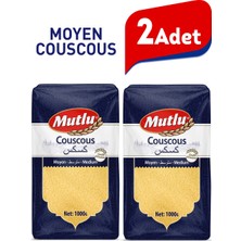 Mutlu Makarna Fas Kuskus - 2 kg Morocco Moyen Couscous / Fas Kuskus Moyen