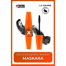 L.A. Girl Volumelash Mascara - Ekstra Dolgunlaştırıcı ve Hacim Veren Yoğun Siyah Maskara #CMS551 Black