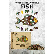 Çikolata Yayınevi Ahşap Puzzle - Fish (182 Parça)