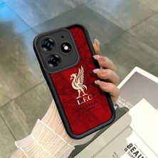 Ucuc Tecno Spark 10 Pro(Kı7) Uyumlu Siyah Silikon Şık Baskı Kılıf Darbeye Dayanıklı Kamera Korumalı