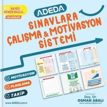 Adeda Yayıncılık Sınavlara Çalışma ve Motivasyon Sistemi