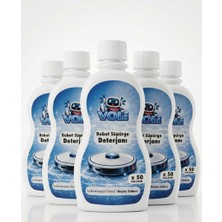 Voli Ultra-Shine Robot Süpürge Deterjanı – Üstün Beyaz Sabun Etkisi (5 Adet x 500 ml • 250 Kullanım)