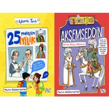 Eğlenceli Bilgi Yayınları 25 Muhteşem Iyilik ve Akşemseddin - Ömür Boyu Öğrenci (Metin Özdamarlar)