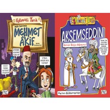 Eğlenceli Bilgi Yayınları Milli Şairimiz Mehmet Akif ve Akşemseddin - Ömür Boyu Öğrenci (Metin Özdamarlar)