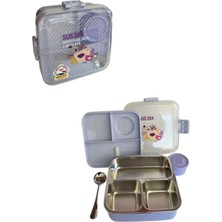 Astral Seal Ithal Çelik Lunch Box LX-7119  17X17X9 cm – Sızdırmaz, Dayanıklı Yemek Taşıma Kabı