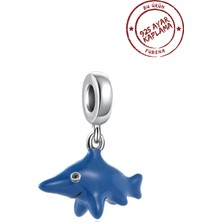 Fubena Mavi Köpek Balığı Sallantılı Charm