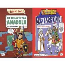 Eğlenceli Bilgi Yayınları Alp Arslanın Yolu Anadolu ve Akşemseddin - Ömür Boyu Öğrenci (Metin Özdamarlar)