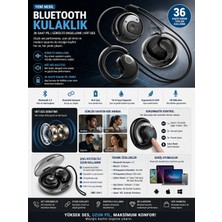 Kaia Life Yeni Nesil Bluetooth Kulaklık 36 Saat Pil Gürültü Engelleme Hifi Ses