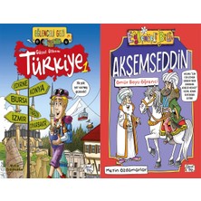 Eğlenceli Bilgi Yayınları Güzel Ülkem Türkiye 1 ve Akşemseddin - Ömür Boyu Öğrenci (Metin Özdamarlar)
