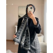 Buscarfs Siyah Ithal Vual Şal