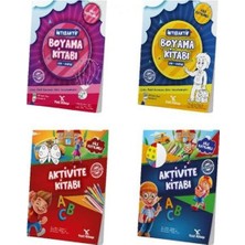 Yeti Kitap Okul Öncesi Aktivite Seti 4-6 Yaş (4 Kitap)
