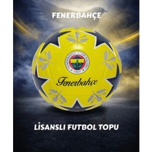 Lisanslı Futbol Topu Fenerbahçe Galatasaray Beşiktaş Topları Makine Dikişli Iç ve Dış Zemin Kullanımı Için Pompa Hediyeli