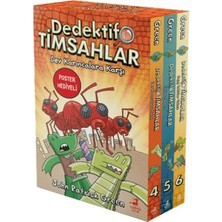 Olimpos Çocuk Dedektif Timsahlar 3 Kitaplık Kutulu Set (4-5-6)