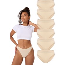 Forever More 6'lı Dikişsiz Basic Kadın Slip Külot