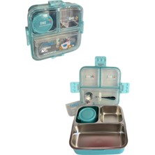 Astral Share Ithal Çelik Lunch Box LX-7138  17X17X9 cm – Sızdırmaz, Dayanıklı Yemek Taşıma Kabı