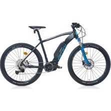 Carraro Kifuka 27.5 Elektrikli Bisiklet 250W 21 Vites E-Mtb 44 Kadro Metalik Mavi-Siyah