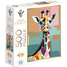 Ca Games Zürafa  Puzzle 500