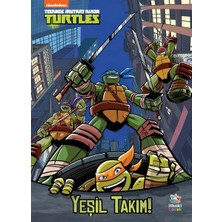 İthaki Çocuk Yayınları Yeşil Takım! - Genç Mutant Ninja Kaplumbağalar