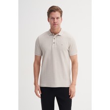 Cazador 40520 Erkek A.gri Polo Yaka Tshirt