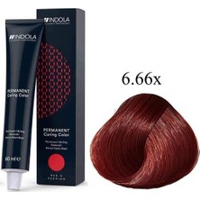 Indola Boya 60ML. 6-66X Koyu Kumral Ekstra Kızıl