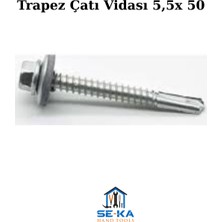 Seka Hand Tools Trapez Çatı Vidası 5,5x 50 50 Adet