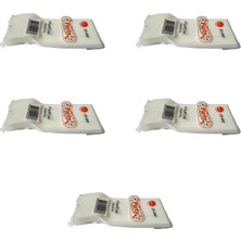 Omeyva Plastik Çatal Beyaz Renkli Parti Piknik Davet Doğum Günü Çatalı - 18 Cm. - 25 Adetlik 5 Paket