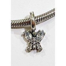 Fubena Yerli Üretim Renkli Kelebek Sallantılı Charm