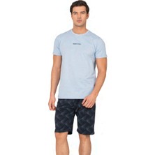 Pierre Cardin 6137 Erkek Şort Pijama Takımı