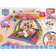 Direkstoktan Bebekler Için Duyusal Gelişim Destekli Müzikli Oyun Halısı - Ilk Yaş Oyun Alanı / Baby Gift Developmental Benefits