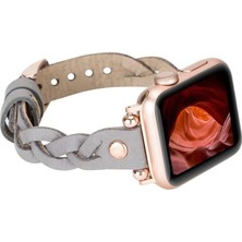 Kaia Life Apple Watch Uyumlu Deri Kordon Wanda 38-40-41MM Rt Rst9