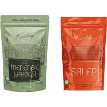 Tarihi Kadıköy Kahvesi Geleneksel Lezzet Seti (Menengiç & Salep) 2x 200 gr