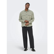 Only & Sons Onssinus Tapered Loose Flex 0367 Pants Erkek Pantolon Siyah (22037322)