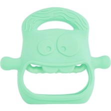 Açık Yeşil Bebek Silikon Diş Kaşıyıcı