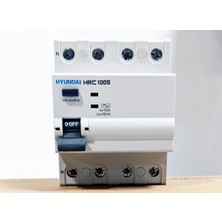 Hyundai 4p 100A 30 Ma Kaçak Akım Koruma Rölesi
