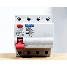 Hyundai 4p 32A 300 Ma Kaçak Akım Koruma Rölesi