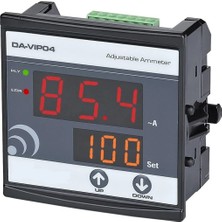Tense DA-VIP04 | 3 Hane LED Display Ekranlı Setli Ampermetre -