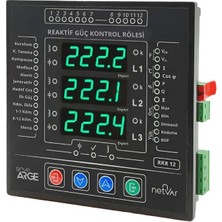 Arge GA1101 12 Kademe Reaktif Röle Grup