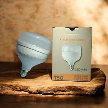 Formel LED E27 Duy 50W Kristal Torch Ampul Beyaz Işık 6500K