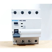 Hyundai 4p 100A 300 Ma Kaçak Akım Koruma Rölesi