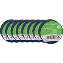 Schneider Electric Schneider  8 Adet 19 mm x 20 Metre Siyah Izole Elektrik Bandı