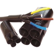3X50+25 4 Damarlı Isı Büzüşmeli Pabuçsuz Kablo Başlığı 0.6/1 Kv