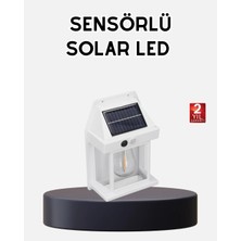 Shekip Jewellery Solar Sensörlü Dış Mekan Lamba 3 Işık Modlu ve IP65 Dayanıklı