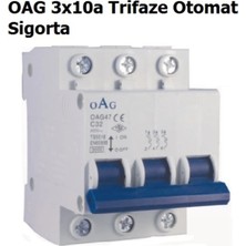 TP Elektrik Oag 3X125 Amper Trifaze Otomat Sigorta