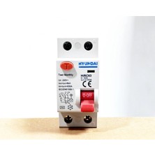 Hyundai 2p 63A 30 Ma Kaçak Akım Koruma Rölesi
