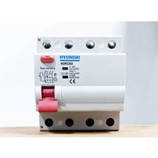 Hyundai 4p 32A 30 Ma Kaçak Akım Koruma Rölesi