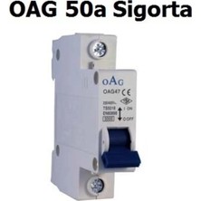 TP Elektrik Oag 50 Amper Monofaze Otomat Sigorta