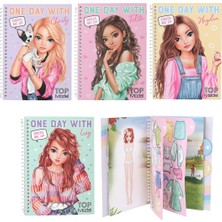 Top Model by Depesche Topmodel Dress Me Up For One Day Sticker Kitabı - 32 Sayfa Kombin Defteri ve 7 Sayfa Çıkartma Seti (1 adet)