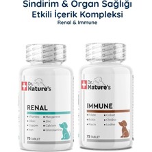 Dr. Nature's Köpek Renal Destek + Immune Multivitamin Seti – Böbrek ve Günlük Bağışıklık Destek Paketi